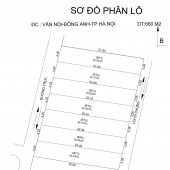 - Siêu rộng - Siêu rẻ 92m2 Vân Nội chỉ 3,x tỷ- 2 mặt thoáng - cách cầu Nhật Tân 5 phút - mặt đường trục chính ô tô tải thông.